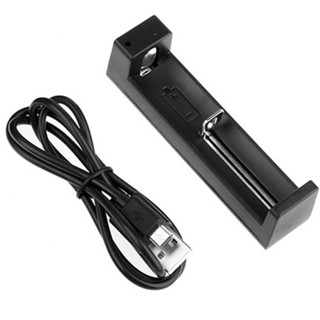 Carregador De slot Único USB Sofirn One bay Para 18350 18650 21700 26650 em Oferta na Shopee