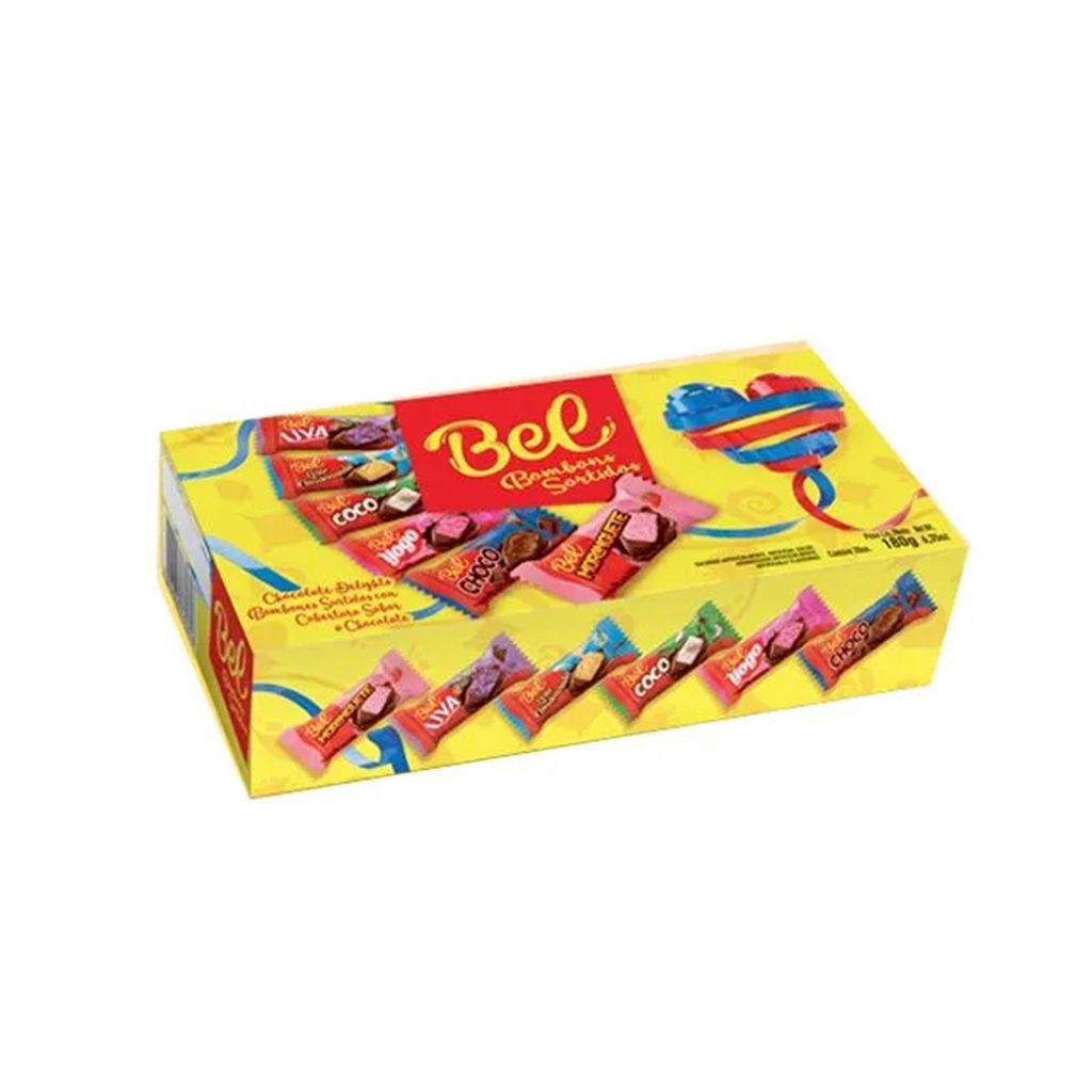 Caixa de Bombons Sortidos 180g - Bel