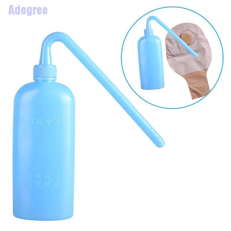 Adegree : 300ml Saco De Limpeza De Higiene Feminina Colostomia Plástico Para Lavar Garrafa Ostomia