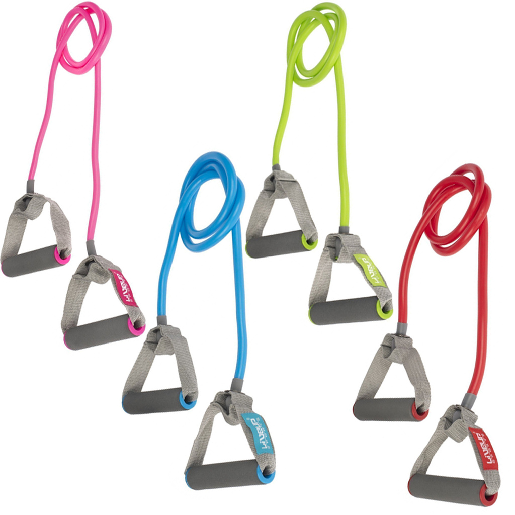 Elástico Extensor Para Ginástica Funcional 1 Via Kit - Leve, Médio, Forte e Super Forte