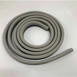 Kit com 4 Borrachas De Porta Cinza Tipo Original Gol G2 G3 e G4 1995 1996 1997 1998 1999 2000 2001 2002 2003 2004 2005 2006 2007 2008 2009 2010 2011 2012 2013