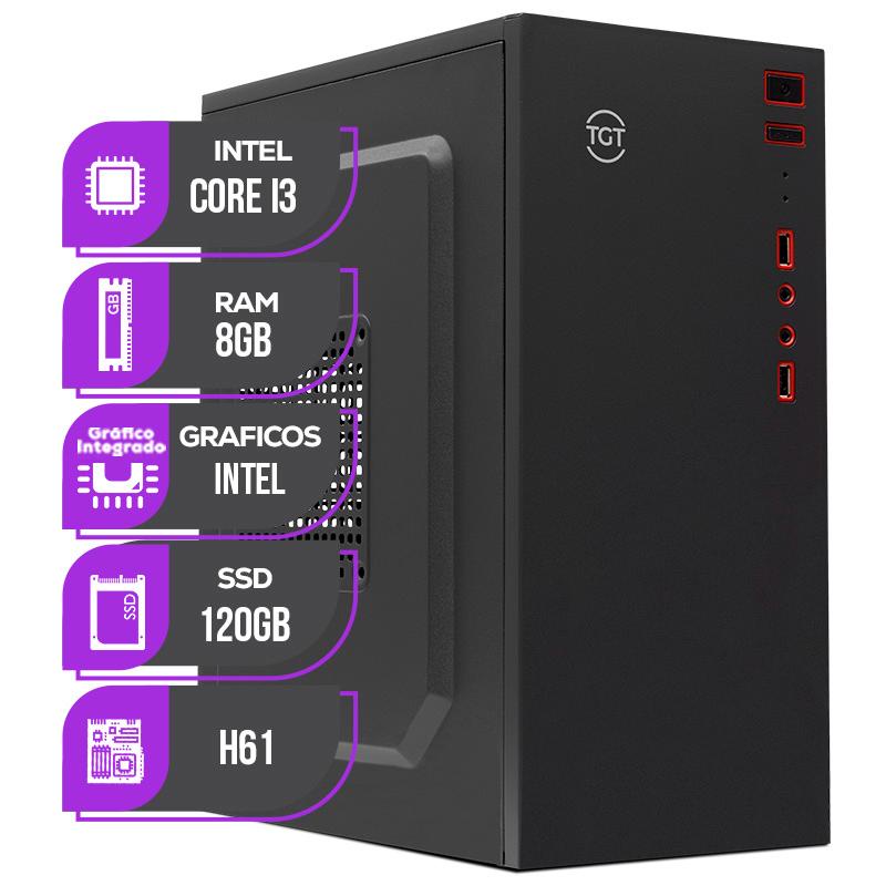 PC CPU Mancer, Intel Core I3, 8GB DE RAM, SSD 120GB Shopee Brasil