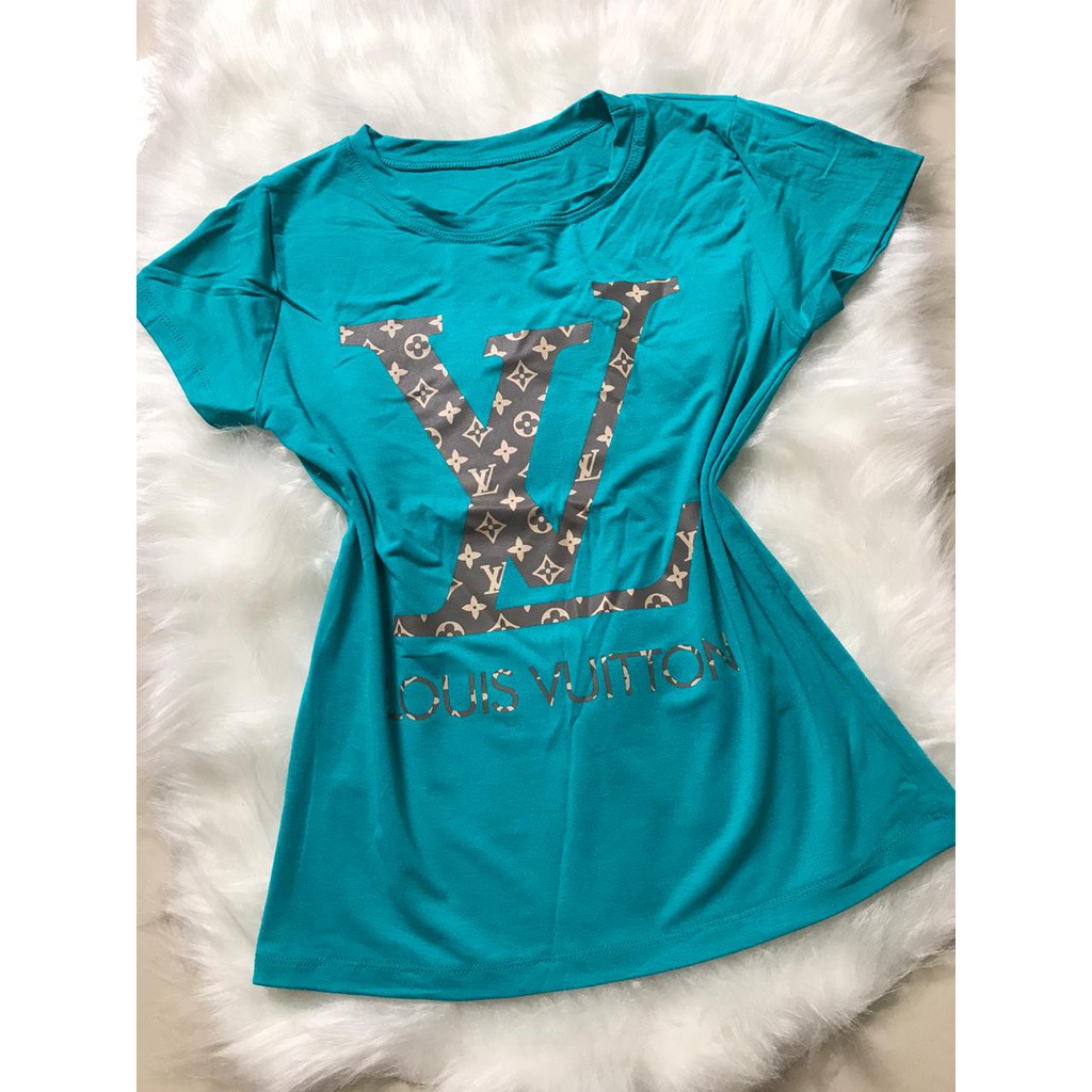 Blusa de Seda Louis Vuitton Original, Novinha, Nunca Usada e com Etiqueta, Blusa Feminina Louis-Vuitton Nunca Usado 34139804