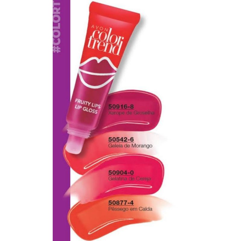 Gloss Labial Fruity Gelatina de Cereja 10g - Avon em Promoção na Americanas