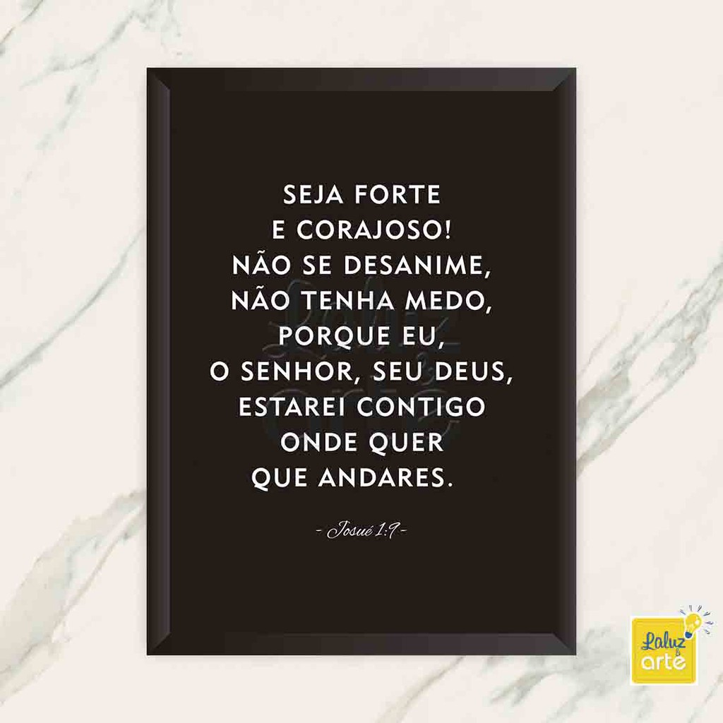 Quadro Josué 1:9