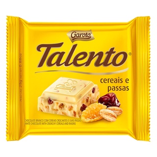 Chocolate Garoto Talento com Cereais e Passas 25g