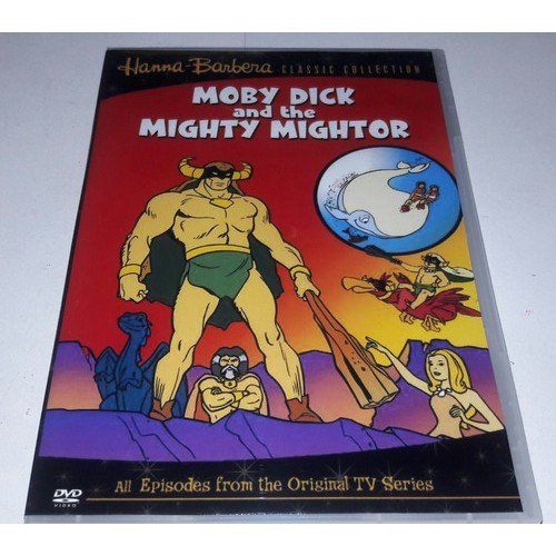 Dvd Mightor E Moby Dick - Completo Digital Dublado (4 Dvds)
