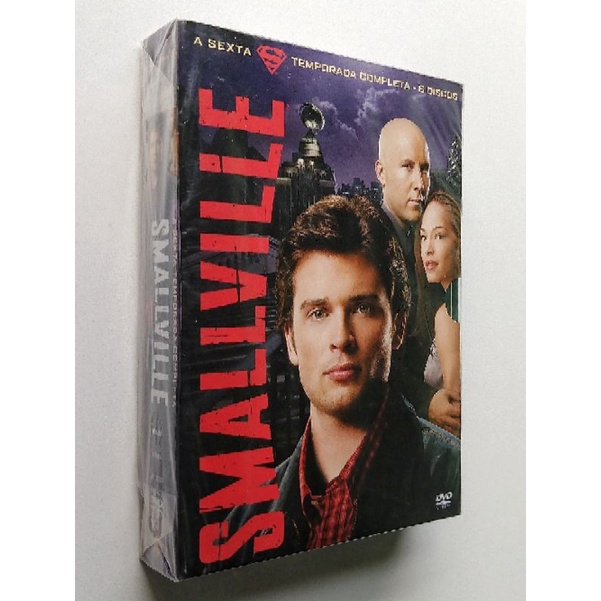 Box Dvd Smallville - A Sexta Temporada Completa 6 Discos - Original Lacrado