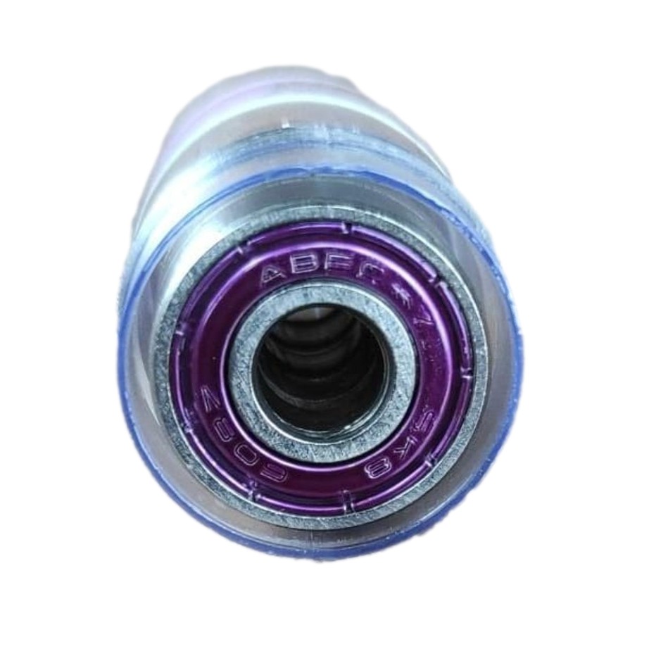 Rolamento Abec 7 Unidade Roxo Blindado Skate Patins Roller Spinner Abec7 Abec-7 8x22x7
