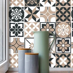 Papel De Parede Para Cozinha Azulejo Português Lavável 2,50 Metros