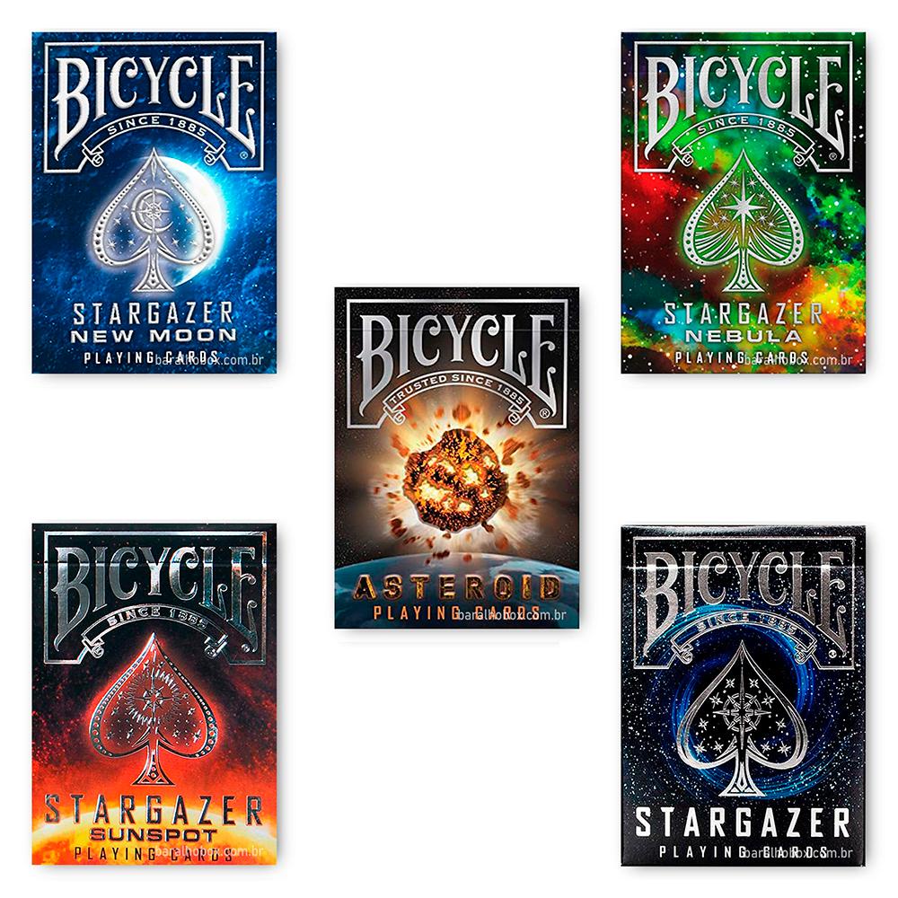 Baralho Bicycle Stargazer / Stargazer Sunspot / Stargazer New Moon / Stargazer Nebula / Asteroid