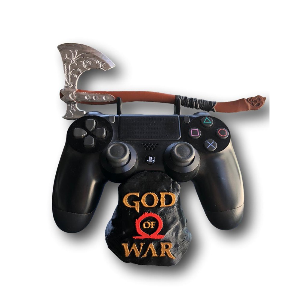 Suporte Para Controle Ps4 God Of War Machado Leviathan