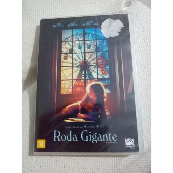 DVD roda gigante lacrado novo Woody Allen Justin Timberlake Kate Winslet