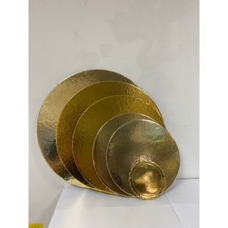 Discos Laminados-bases Para Bolos Dourado