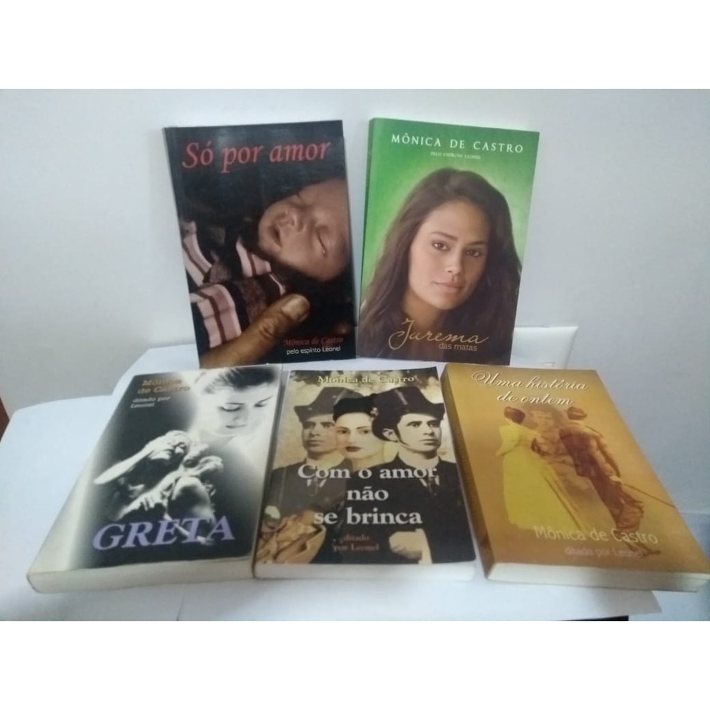Livros de Mônica de Castro - Romance espírita por apenas 15,00 a 20,00 em Oferta na Shopee