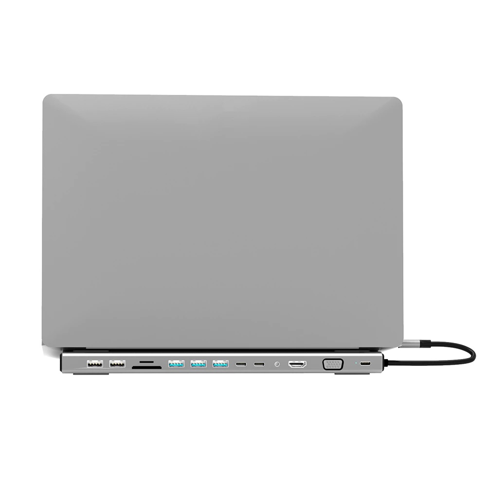 Adaptador Hub Apple Macbook Pro / AIR (2015 a 2020) 14 em 1