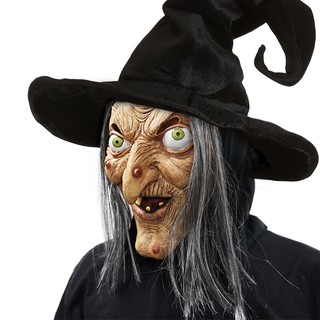 Festa Maluca Halloween New Style Horror Witch Máscara De Abóbora Assustador Esposa Estranho Cheiro Partido Do Jogo Desempenho Final Dentes Game Dress Up Troca Presentes