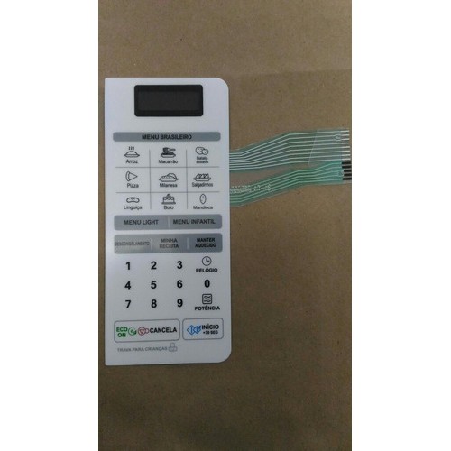 Membrana Teclado Microondas LG Ms3042/ms3048g