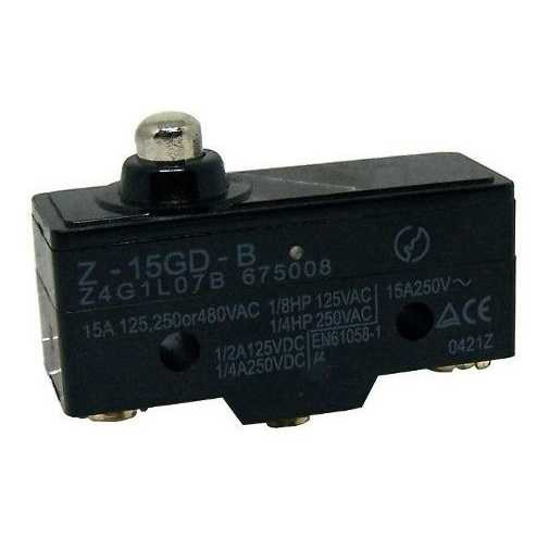 Chave Micro Switch Fim De Curso Kw-15gd-b Contato Curto
