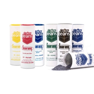 Corante Para Roupas Color Jeans Guarany 40g - 1 Tubinho em Oferta na Shopee