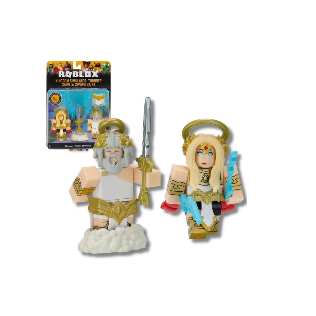 Bonecos Roblox Figuras Thunder Saint E Sword Saint Sunny