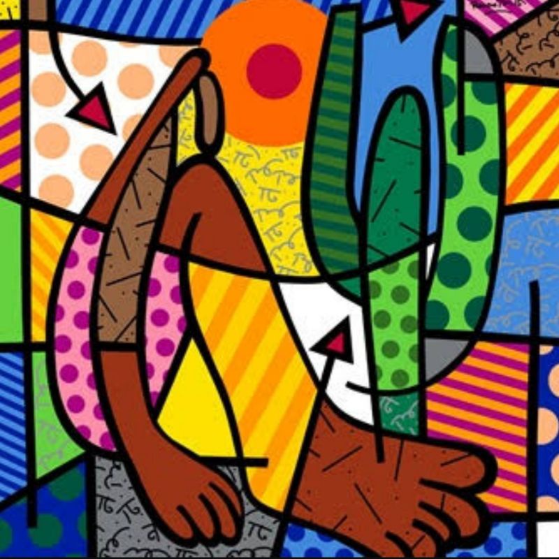 Como Comprar Talagarça: Tela PIintada em TALAGARÇA + LÃ + FRETE +  MANUAL / Arte