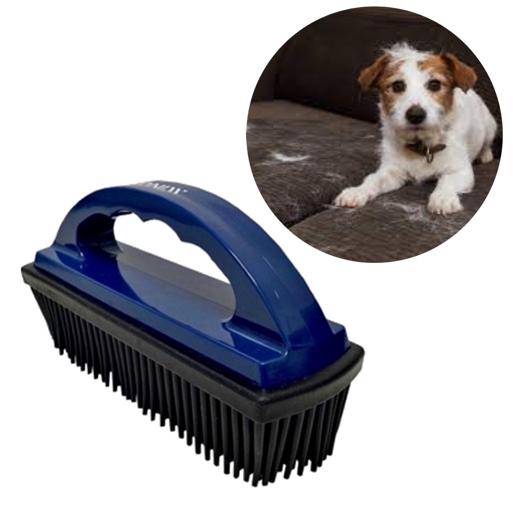 Escova de Silicone Remove Tira Pelos De Animais Gato Cachorro Bancos Sofa e  Carpetes Vonixx - Escorrega o Preço