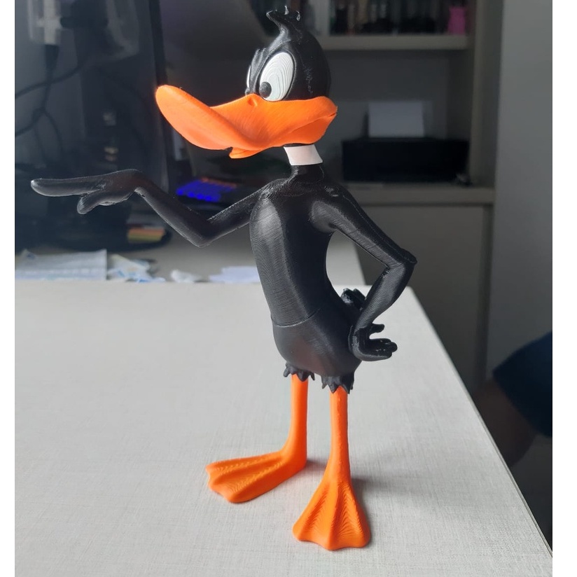 Patolino - Looney Tunes - Daffy Duck - Impressão 3D