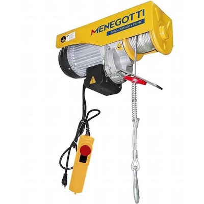 Guincho Coluna Elétrico Talha 300/600kg Prime Menegotti 220v