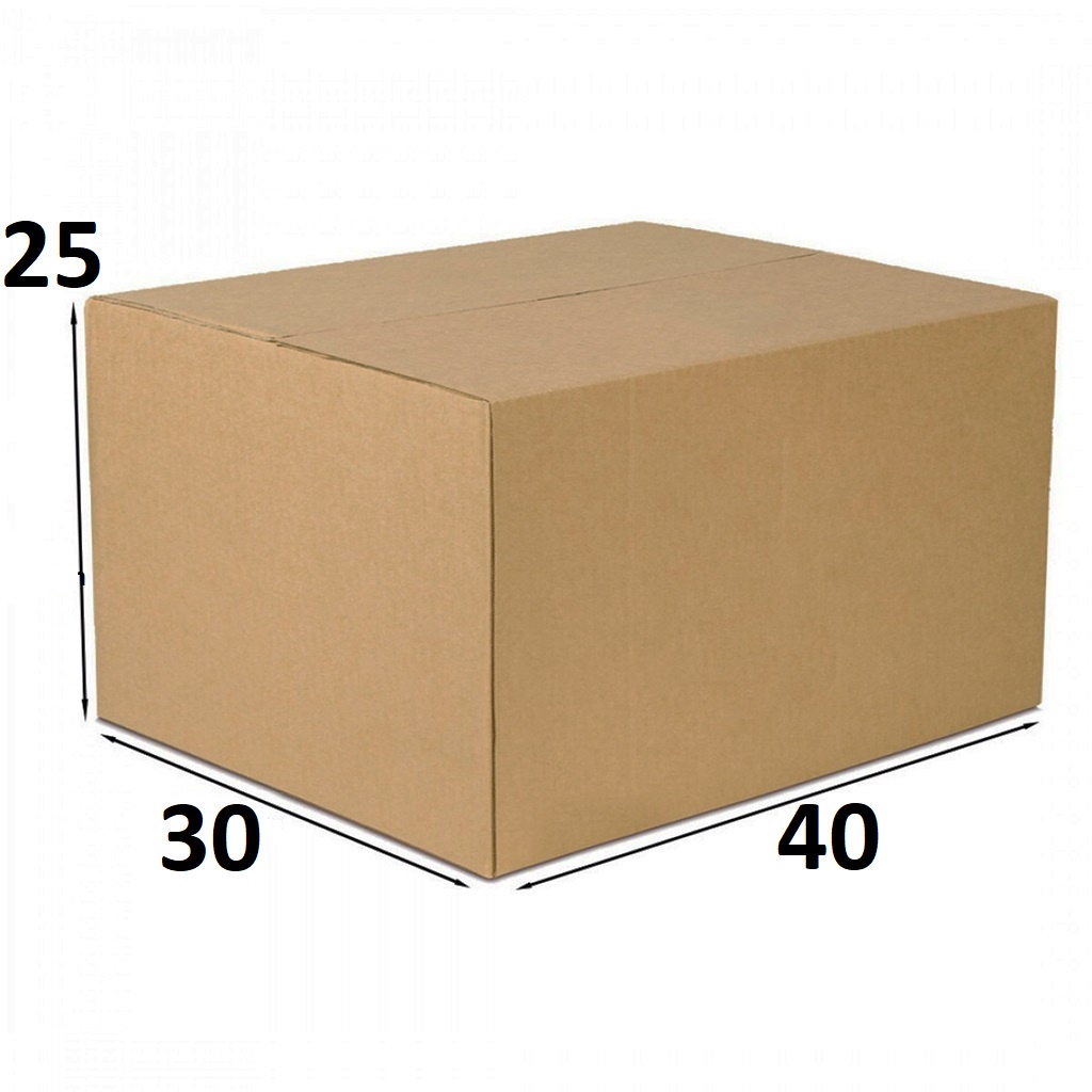 10 Caixas de Papelão 40 X 30 X 25 Para Envio Correios Sedex Encomenda E-Commerce