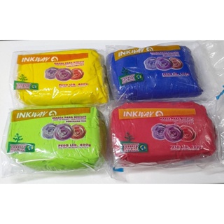 Massa para biscuit Inkway 6 und. de 400g e 2 und de 85g. em Oferta na Shopee