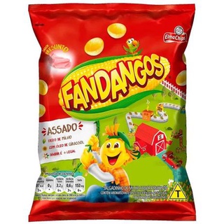 Salgadinho Elma Chips Fandangos Presunto 37g Kit c/10 pacotes