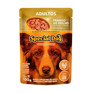 Ração Úmida Sachê Special Dog Frango Ao Molho - 100G em Oferta na Shopee