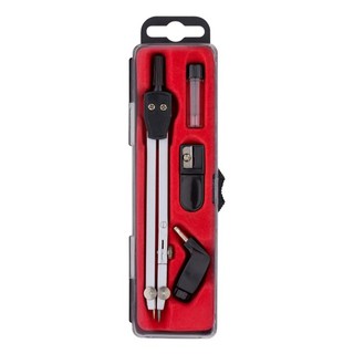 Compasso Técnico Metálico C/4 Itens