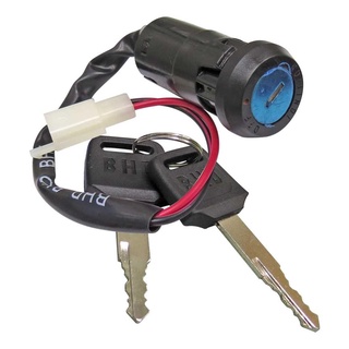 Chave Ignicao Contato Miolo Cg 125 Titan 2000-2001 3 Fios Chave Reserva