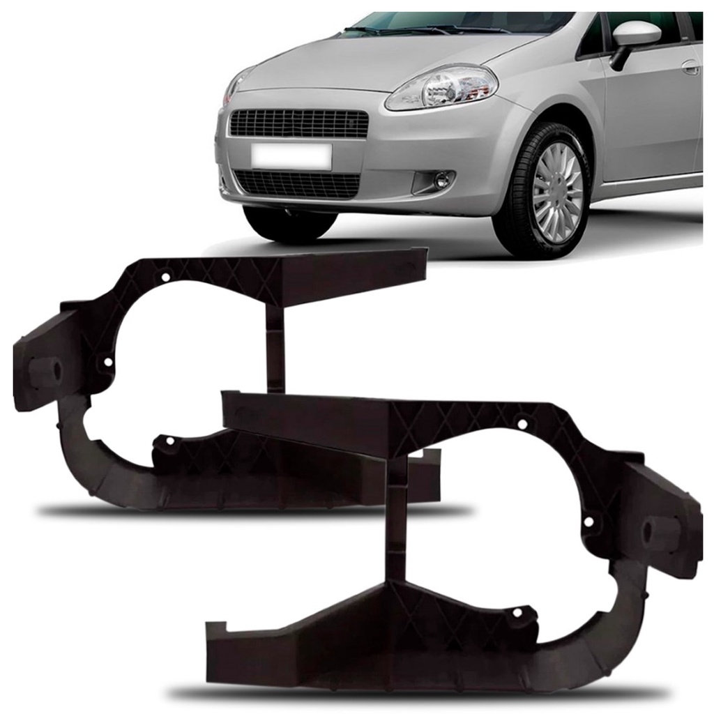 Suporte Moldura Milha Punto 2007 2008 2009 2010 2011 2012 em Oferta na Shopee