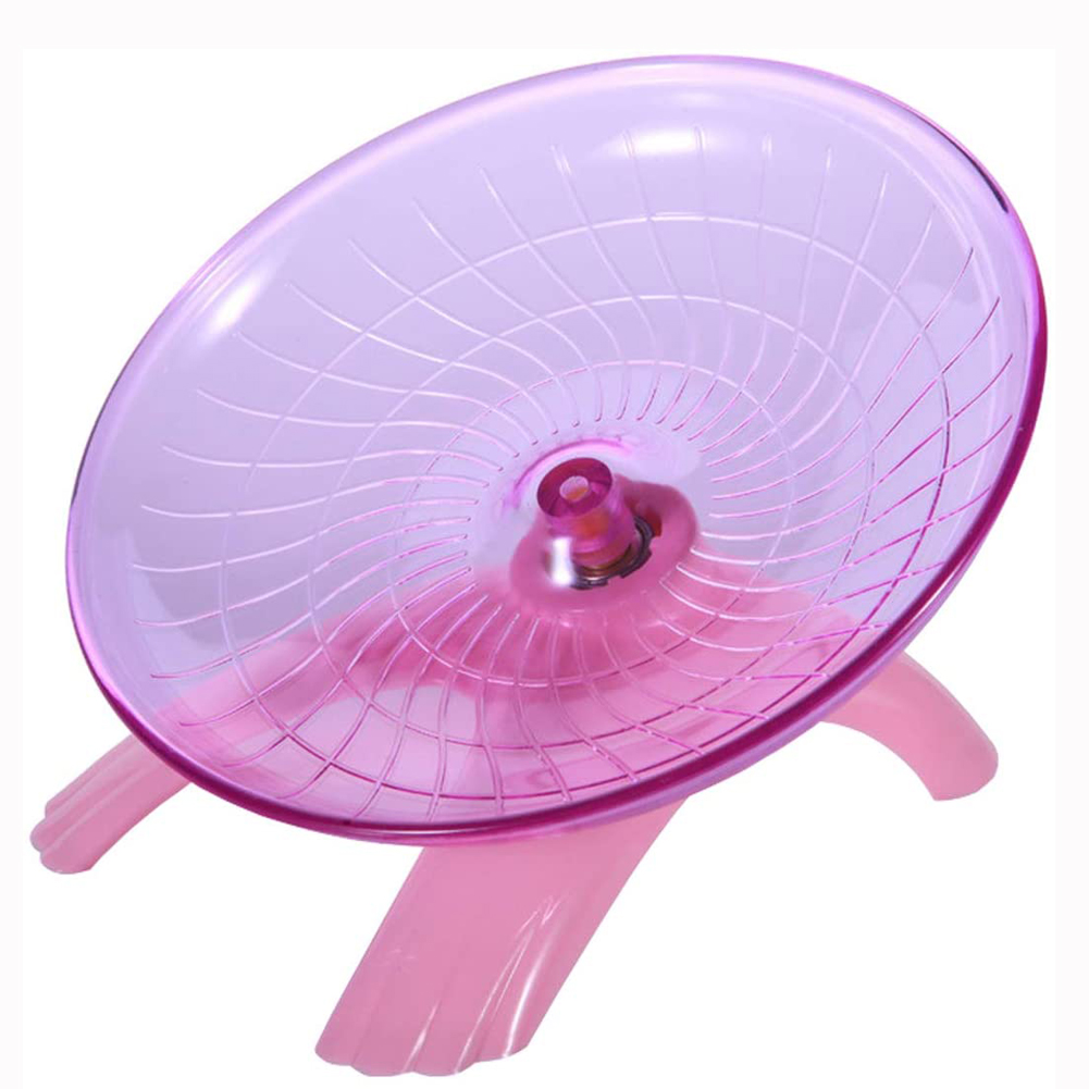 Disco Voador Mundo Roedor Space Travel De 18cm Para Hamster - Rosa