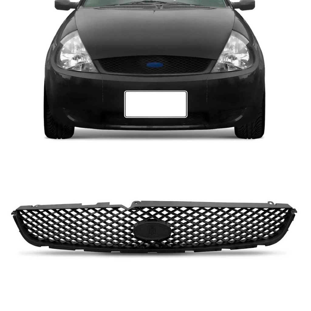 Grade Radiador Ka 2002 2003 2004 2005 2006 2007 Preto em Oferta na Shopee