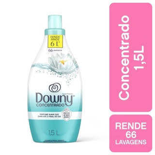 Amaciante Downy Concentrado Água Fresca 1,5L em Oferta na Shopee