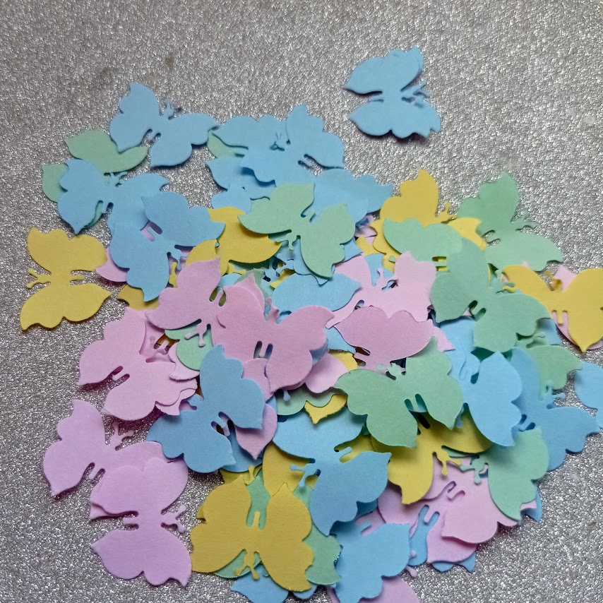 20 Mini Borboletas 2cm aplique de Festa CandyColor - Festa Jardim Encantado- Festa Encanto em Oferta na Shopee