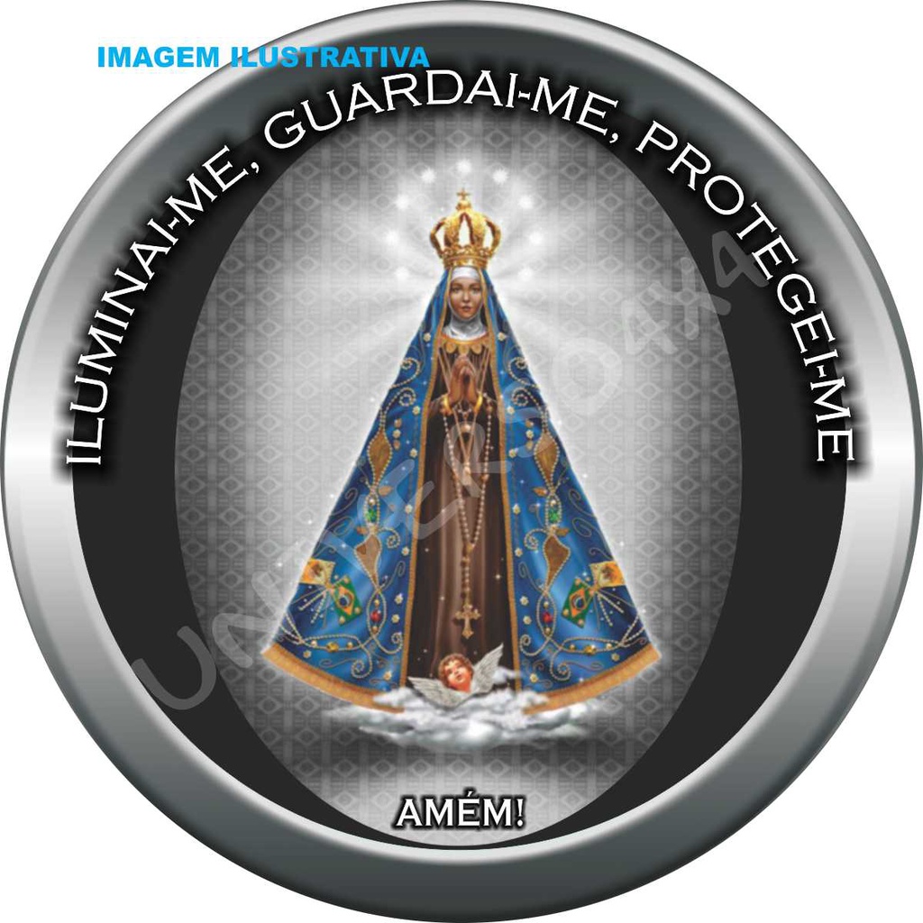 Capa Estepe Ecosport Nossa Senhora Aparecida Padroeira M141 Crossfox Aircross Pajero Tr4 Jimny Doblo