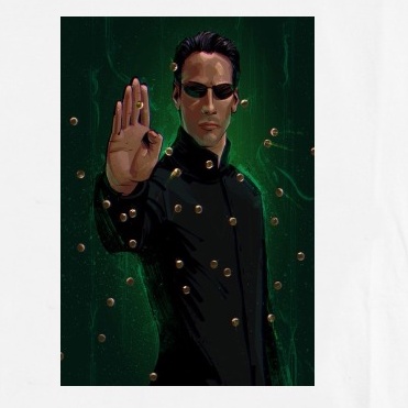 Camiseta Matrix Reloaded Neo Branca Shopee Brasil