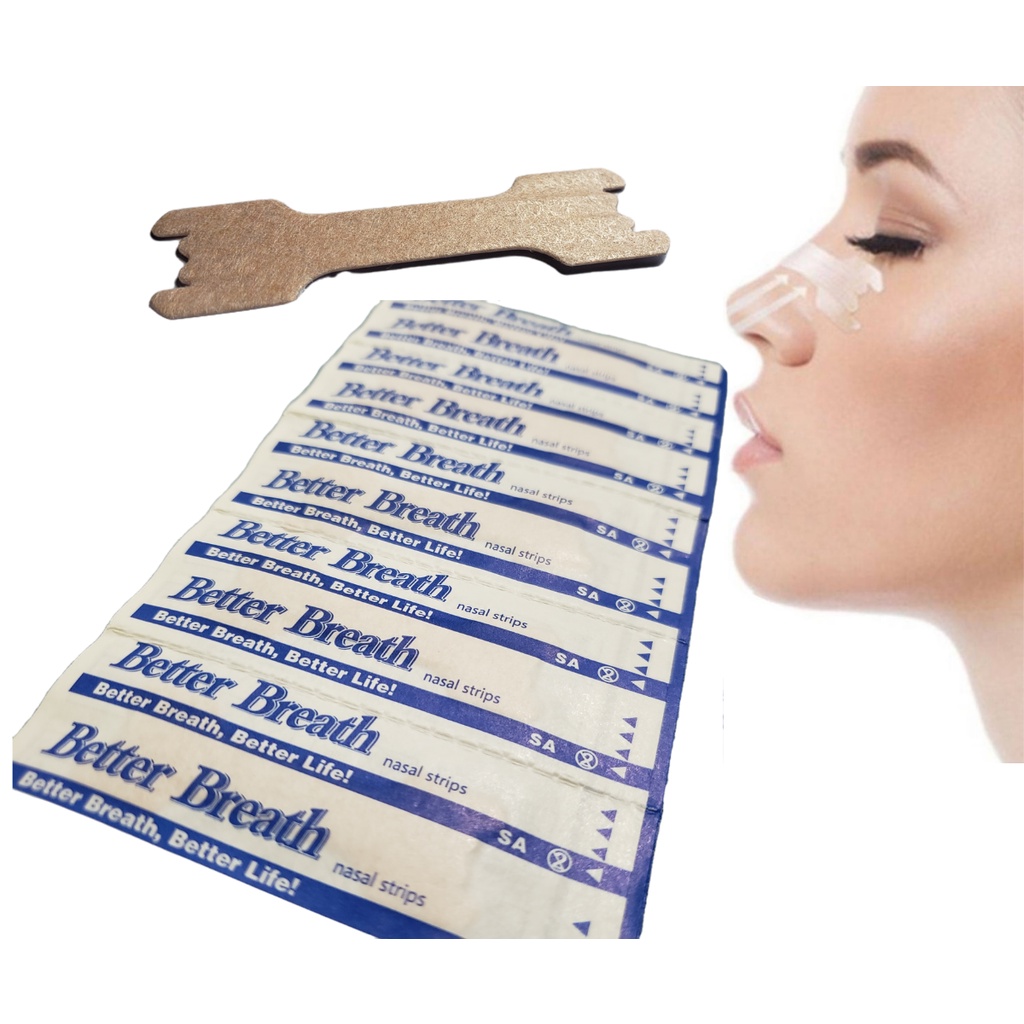 Kit 5 un Anti Ronco Nariz Better Breath Respire Melhor Dilatador Nasal ...