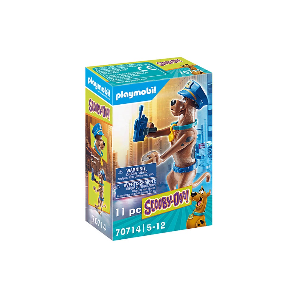 Playmobil - Scooby-Doo! Figura Colecionável Polícia - Hobbies & Collections