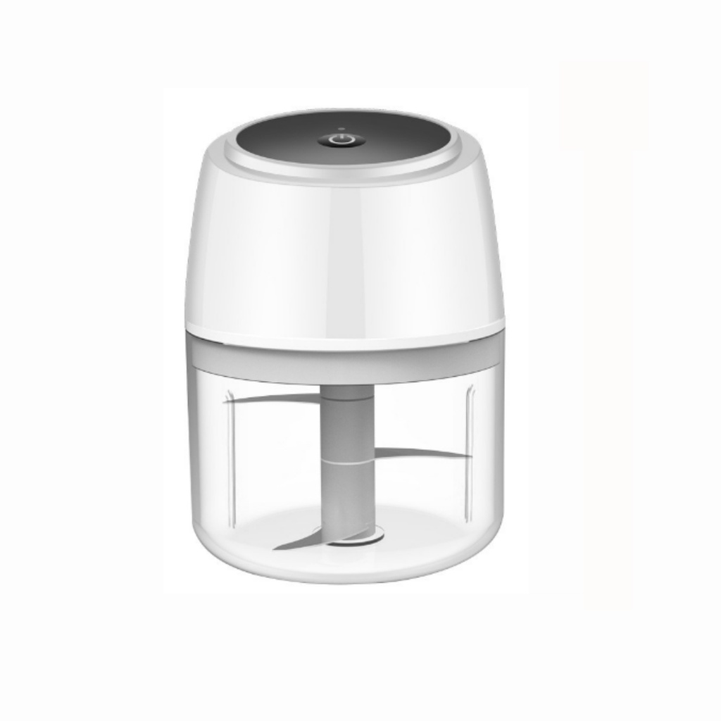 Mini Processador Triturador De Alimento Alho Frutas Elétrico 250ml