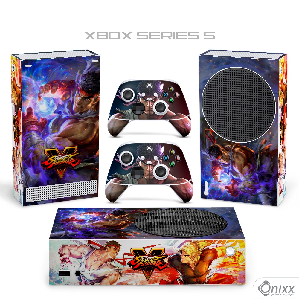 Skin XBOX Series S Adesiva  Street Fighter V