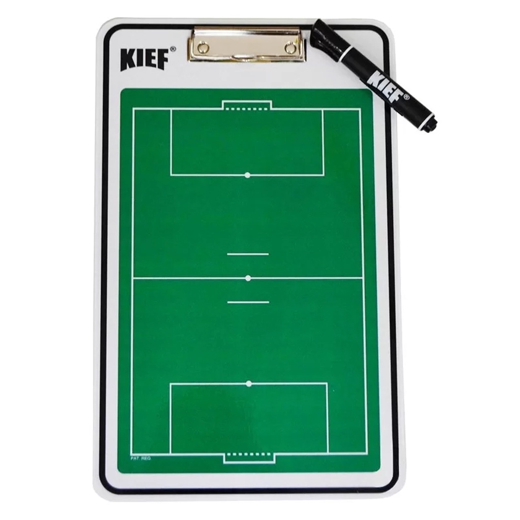 Prancheta Tática Dupla Face Futebol Society Kief