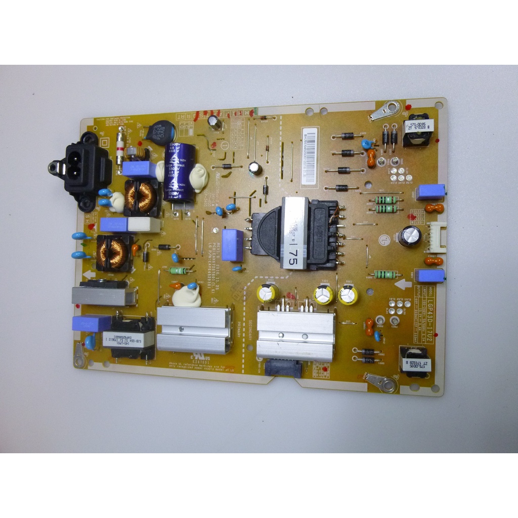 placa da fonte tv lg 43uj6565 43uj6525 / eax67267601