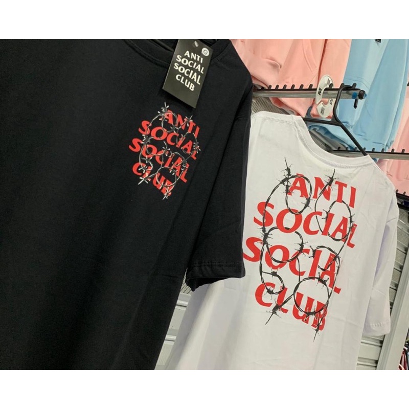 Camiseta Anti Social Social Club Arame Farpado