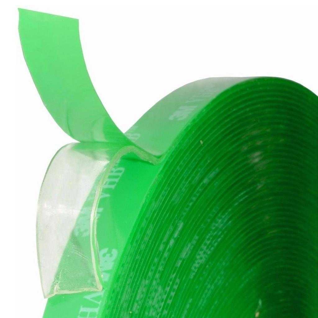 Detalhes do Fita Dupla Face 20 Metros x 25mm VHB Transparente para Uso Interno 3M 4910